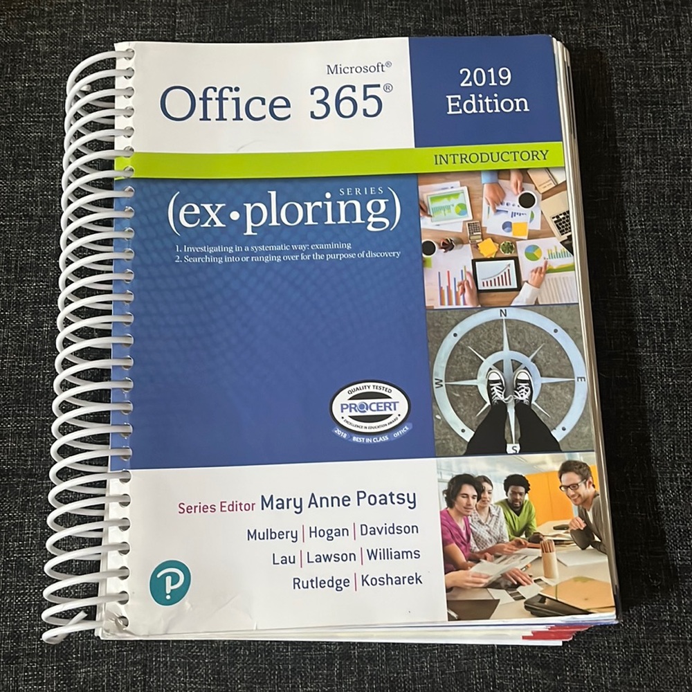 Microsoft Office 365 2019 edition Textbook Introductory